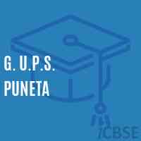 G. U.P.S. Puneta Middle School Logo