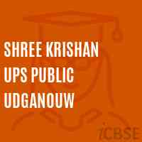 Shree Krishan Ups Public Udganouw Middle School Logo