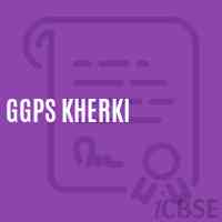 Ggps Kherki Primary School Logo