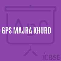 Gps Majra Khurd Primary School Logo