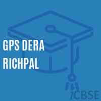 Gps Dera Richpal Primary School Logo