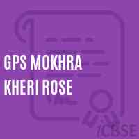 Gps Mokhra Kheri Rose Primary School Logo