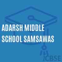 Adarsh Middle School Samsawas Logo