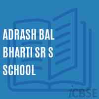 Adrash Bal Bharti Sr S School Logo