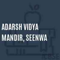 Adarsh Vidya Mandir, Seenwa Middle School Logo