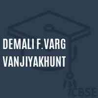 Demali F.Varg Vanjiyakhunt Primary School Logo