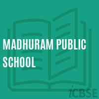 Madhuram Public School Logo