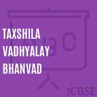 Taxshila Vadhyalay Bhanvad Middle School Logo