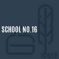 School No.16 Logo