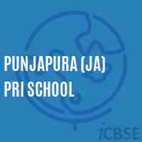 Punjapura (Ja) Pri School Logo