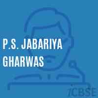 P.S. Jabariya Gharwas Primary School Logo
