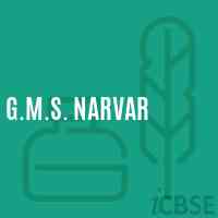 G.M.S. Narvar Middle School Logo