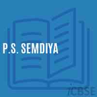 P.S. Semdiya Primary School Logo