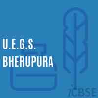 U.E.G.S. Bherupura Primary School Logo