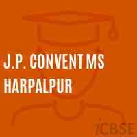 J.P. Convent Ms Harpalpur Middle School Logo