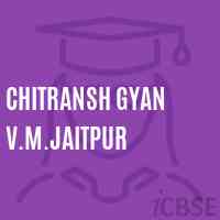 Chitransh Gyan V.M.Jaitpur Middle School Logo