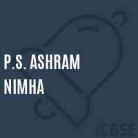 P.S. Ashram Nimha Primary School Logo
