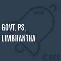 Govt. Ps. Limbhantha Primary School Logo
