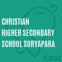 Christian Higher Secondary School Suryapara Logo