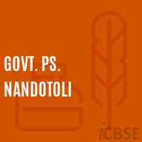 Govt. Ps. Nandotoli Primary School Logo