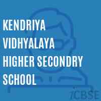 Kendriya Vidhyalaya Higher Secondry School Logo