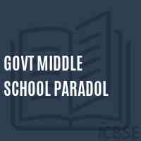 Govt Middle School Paradol Logo