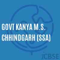 Govt Kanya M.S. Chhindgarh (Ssa) Middle School Logo