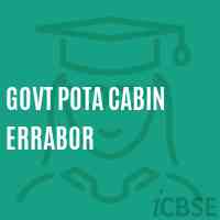 Govt Pota Cabin Errabor Middle School Logo