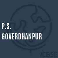 P.S. Goverdhanpur Primary School Logo