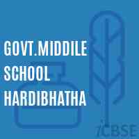 Govt.Middile School Hardibhatha Logo