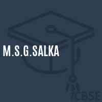 M.S.G.Salka Middle School Logo