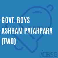 Govt. Boys Ashram Patarpara (Twd) Primary School Logo