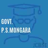Govt. P.S.Mongara Primary School Logo