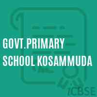 Govt.Primary School Kosammuda Logo