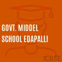 Govt. Middel School Edapalli Logo