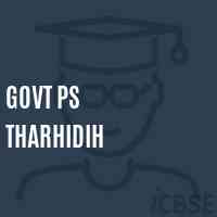 Govt Ps Tharhidih Primary School Logo