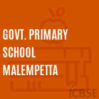 Govt. Primary School Malempetta Logo