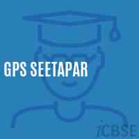 Gps Seetapar Primary School Logo
