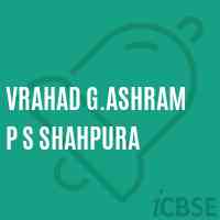 Vrahad G.Ashram P S Shahpura Primary School Logo