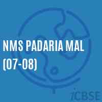Nms Padaria Mal (07-08) Middle School Logo