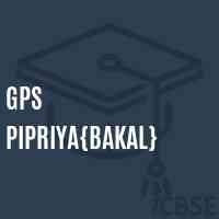 Gps Pipriya{Bakal} Primary School Logo