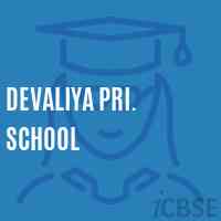 Devaliya Pri. School Logo
