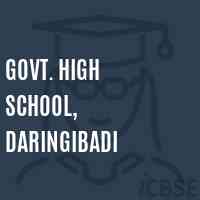Govt. High School, Daringibadi Logo