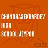 Chandrasekhardev High School,Jeypor Logo
