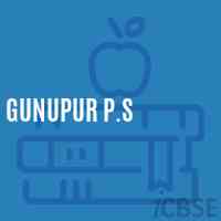 Gunupur P.S Primary School Logo