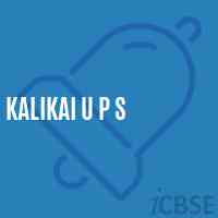 Kalikai U P S Middle School Logo