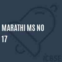 Marathi Ms No 17 Middle School Logo