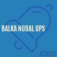 Balka Nodal Ups Middle School Logo
