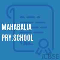 Mahabalia Pry.School Logo