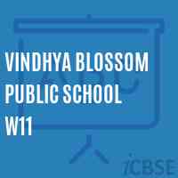 Vindhya Blossom Public School W11 Logo